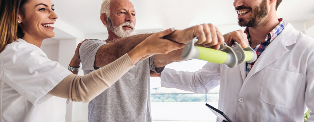 Physical therapy can help regain strength and relieve pain
